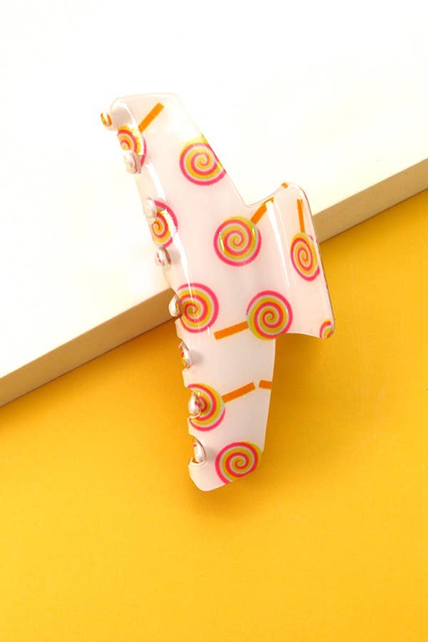 Zebra claw clip