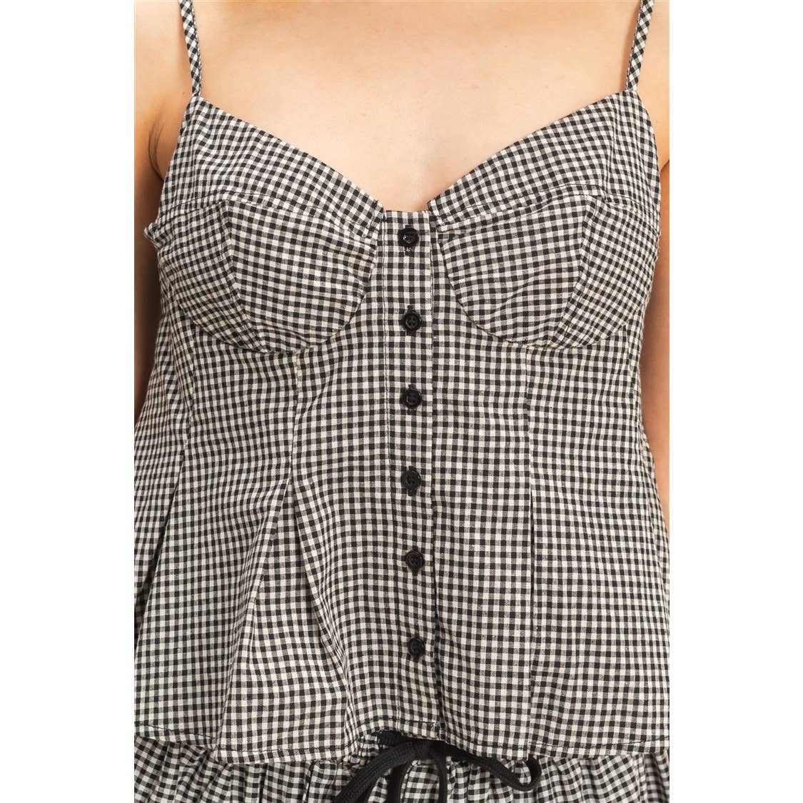 Gingham Cami