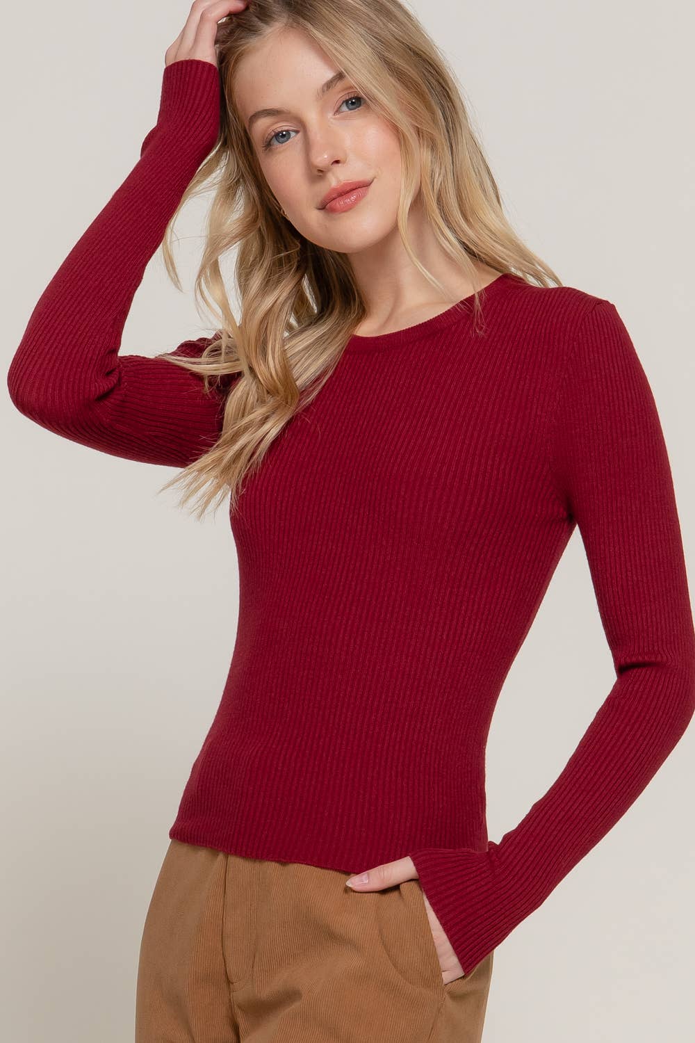 Cozy basic long sleeve