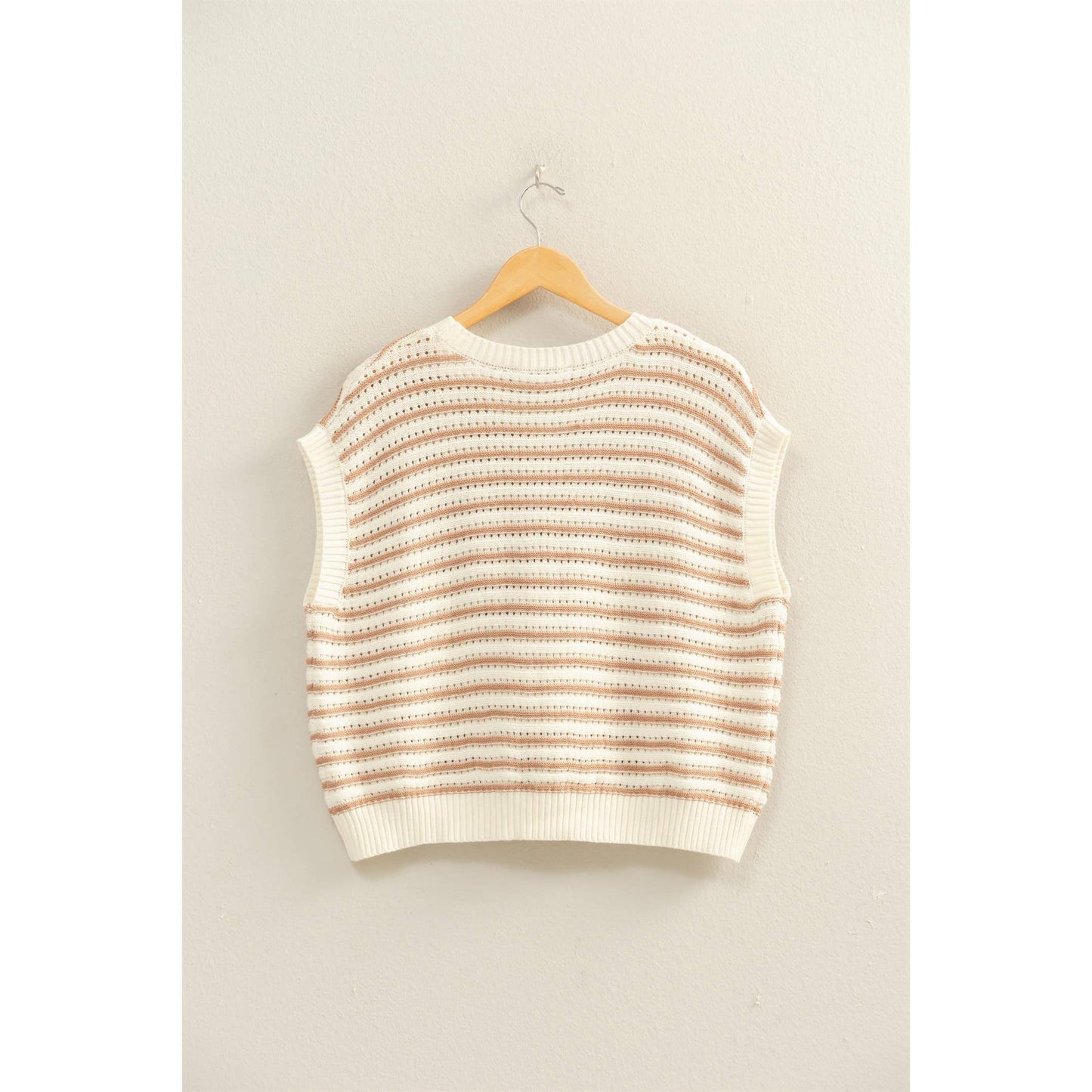 Striped knit Top