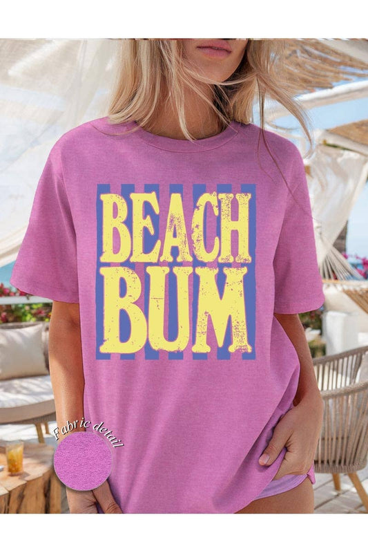 Beach Bum Graphic Heavy Cotton Tee
