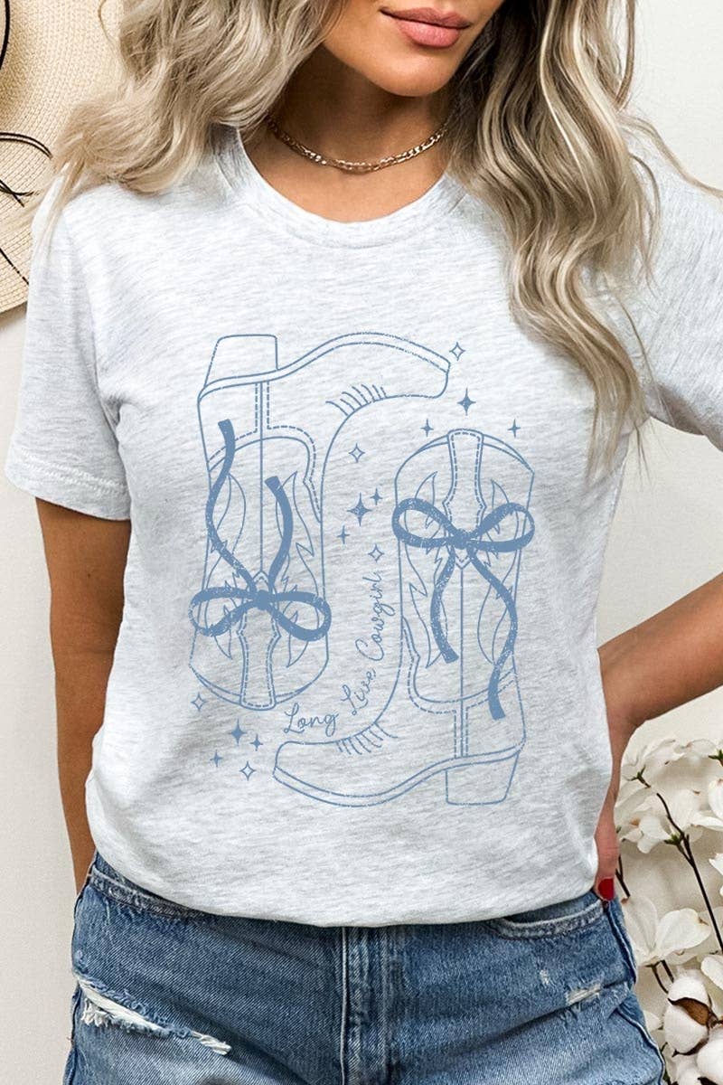 Cowgirl Boots Graphic Tee