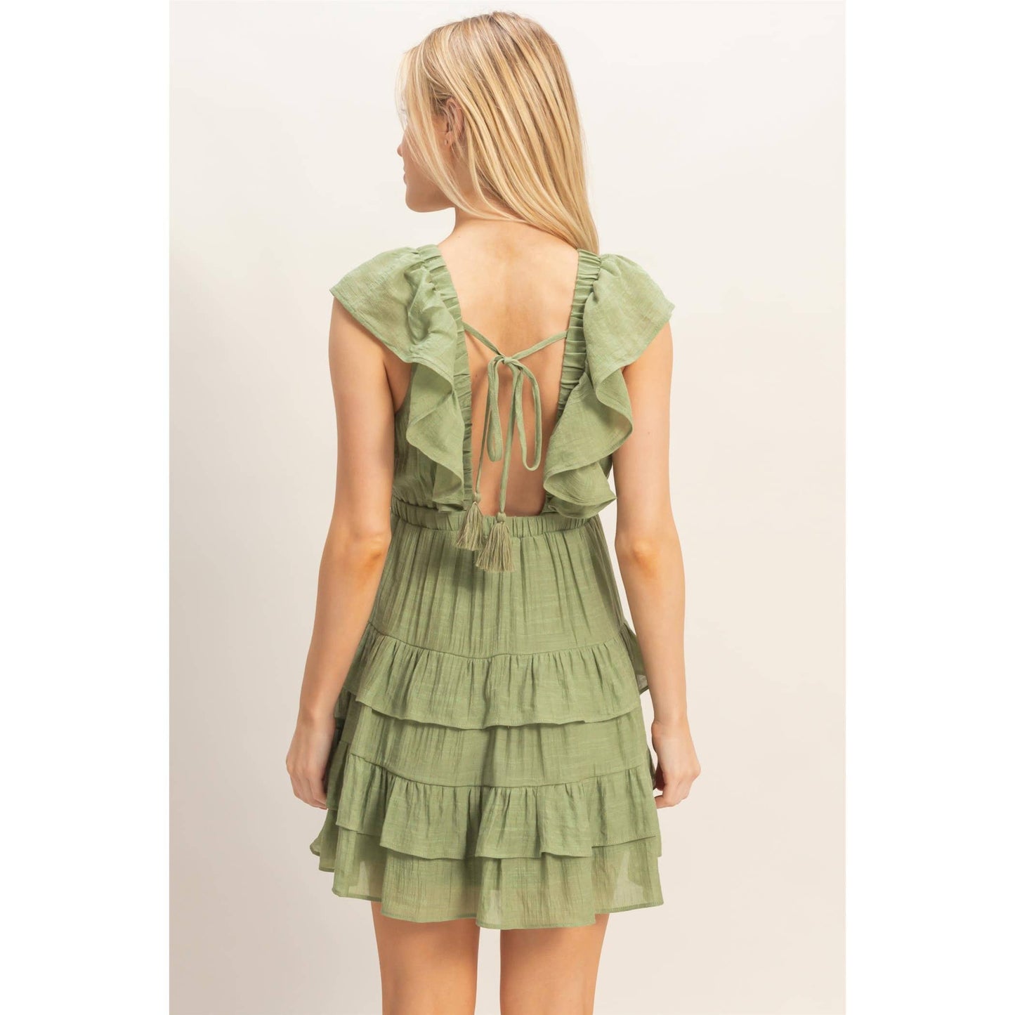 Ruffle Mini Dress