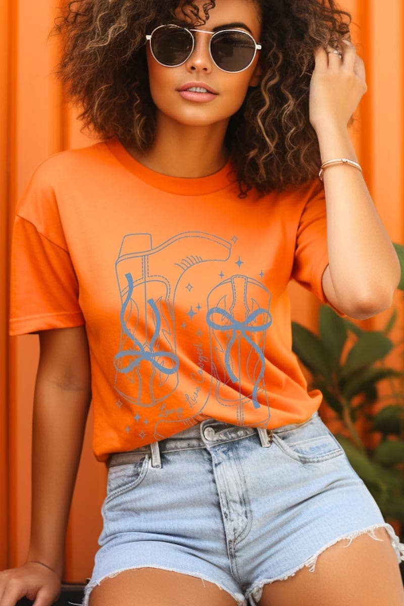 Cowgirl Boots Graphic Tee
