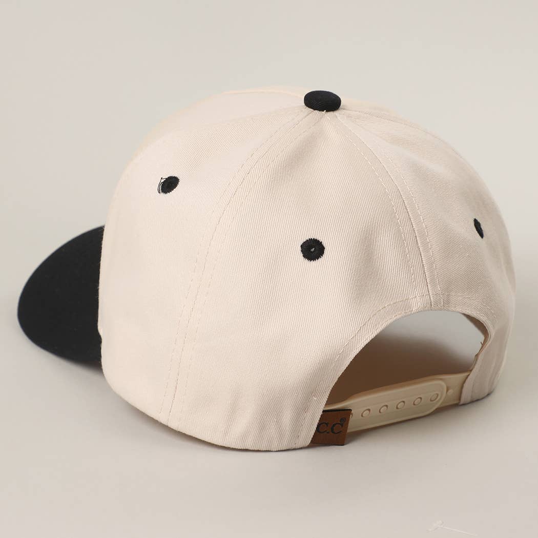 OVERSTIMULATED 3D Letter Embroidered Two-Tone Trucker Hat