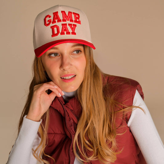 C.C GAME DAY Embroidered Cotton Baseball Cap
