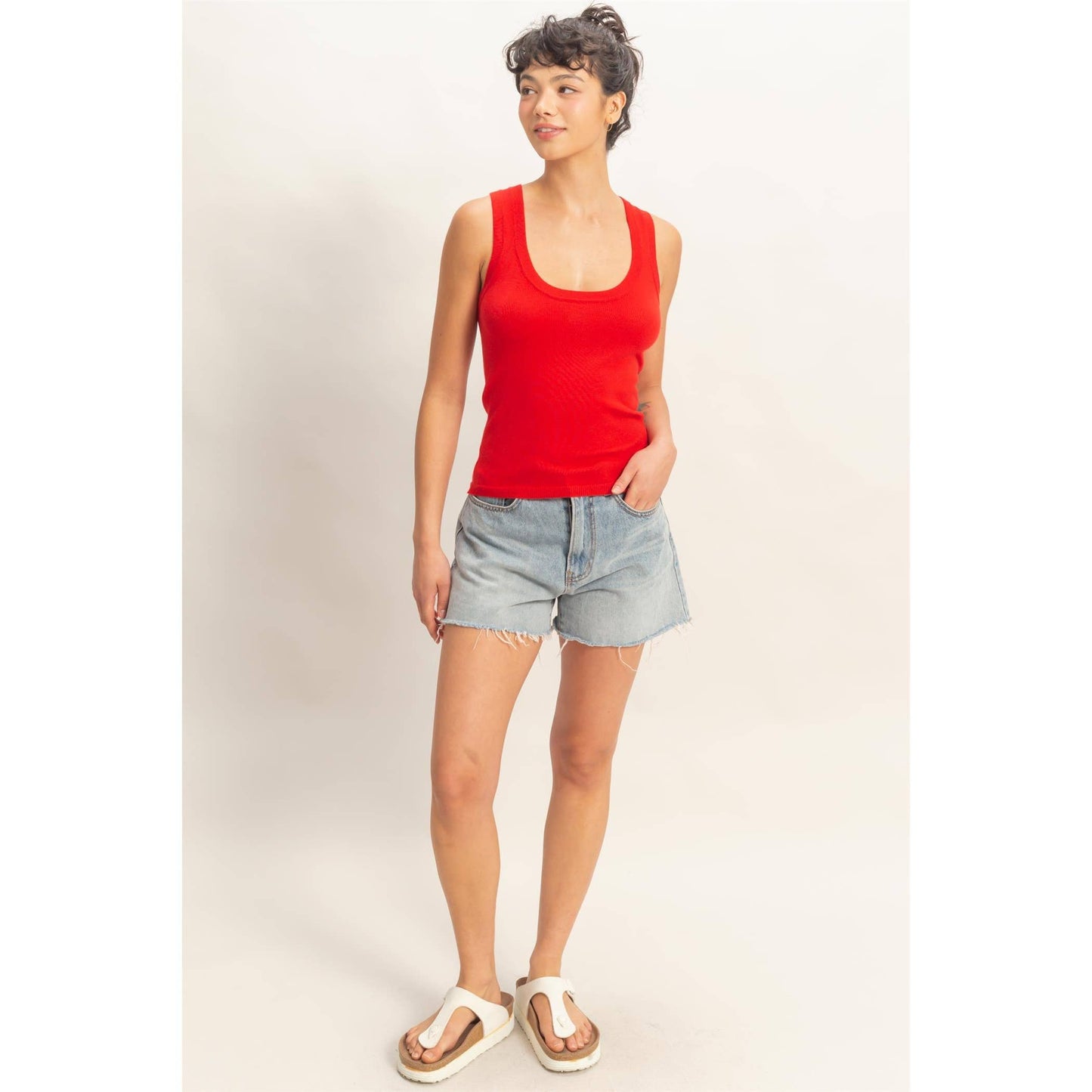 Scoop Neck Tank Top