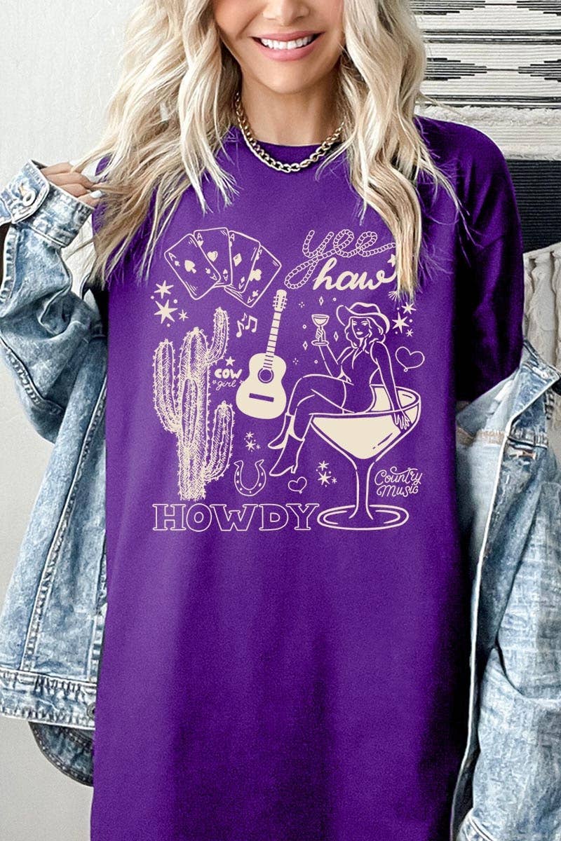 Cowgirl Country Music Tee