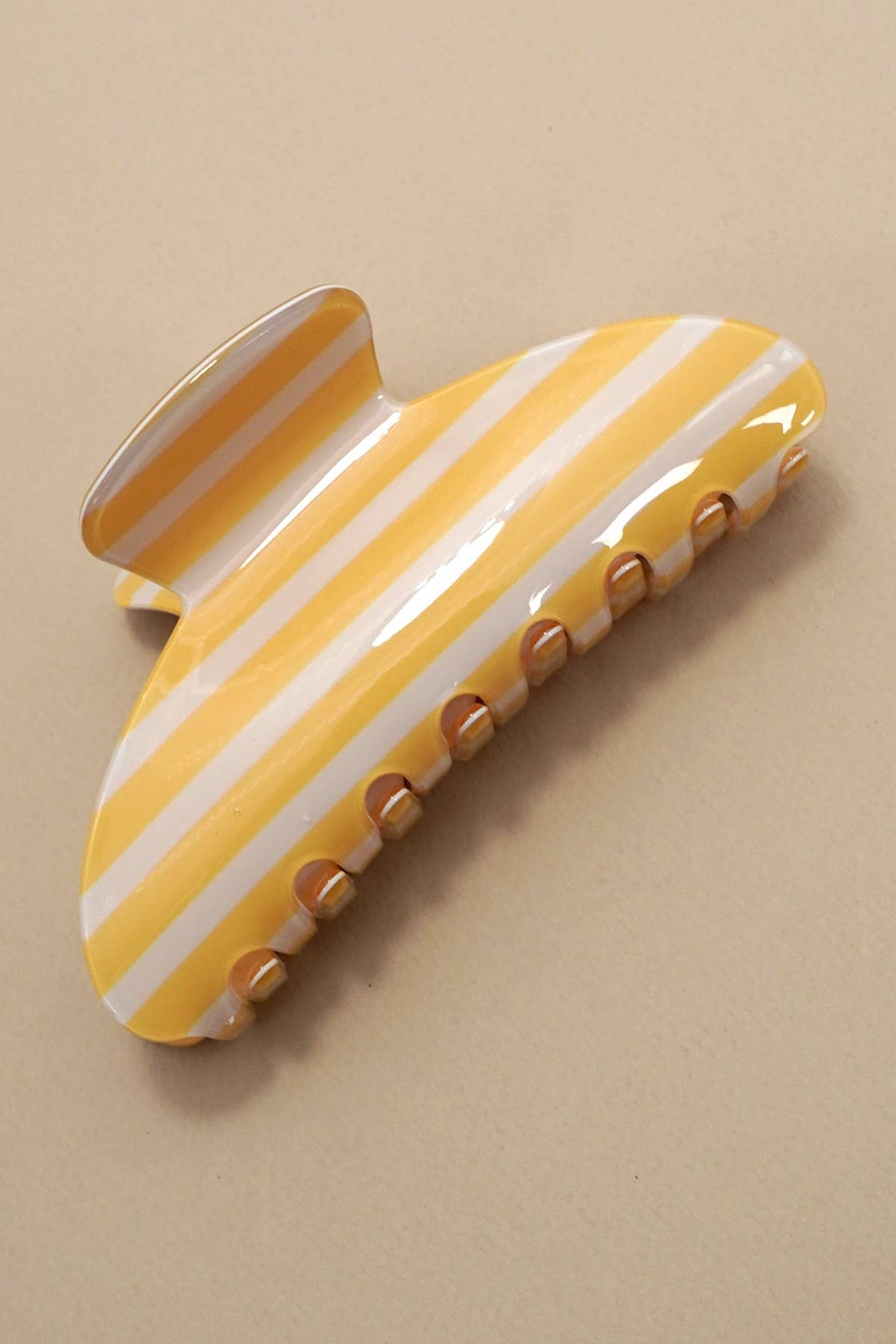 Stripe Claw Clip