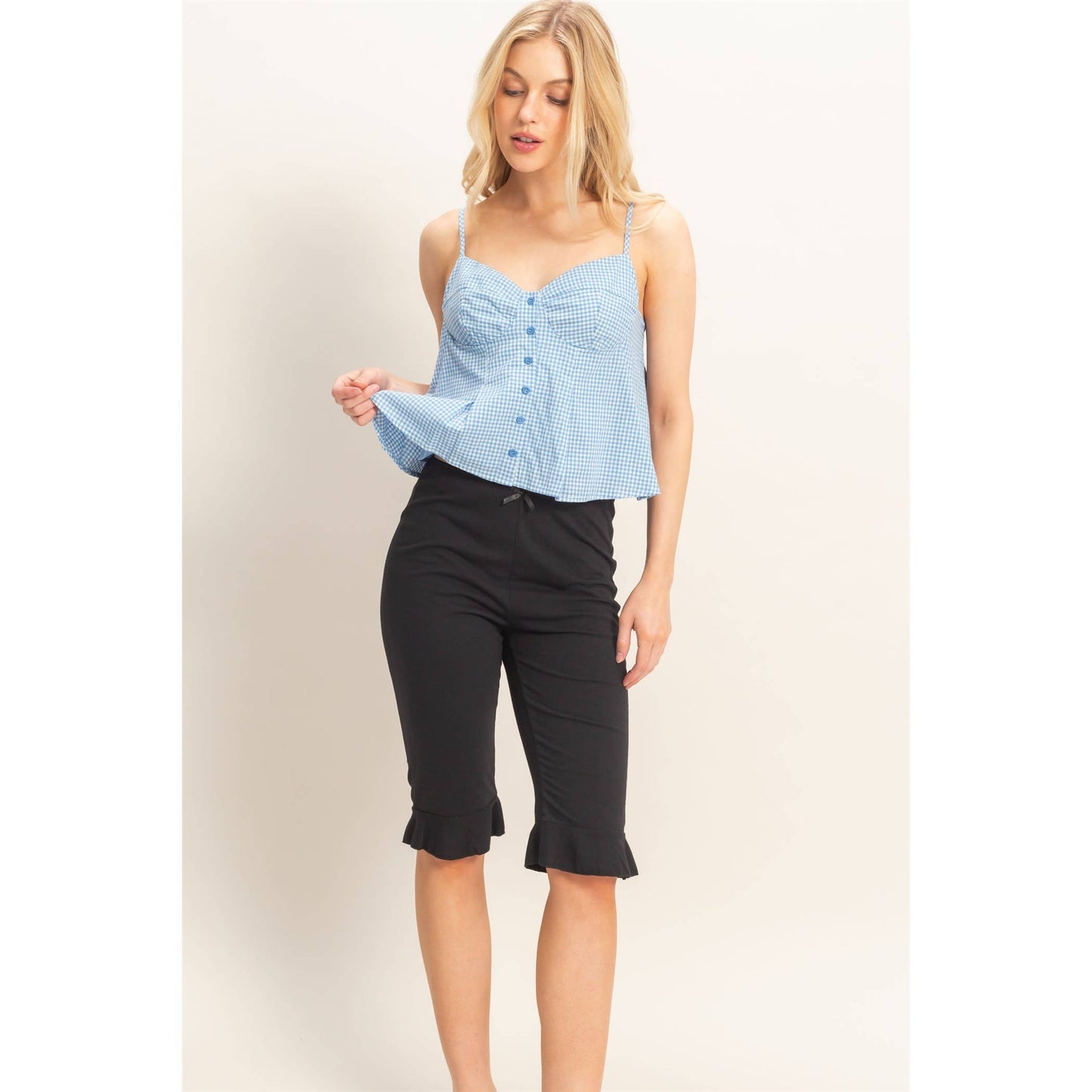 Gingham Cami