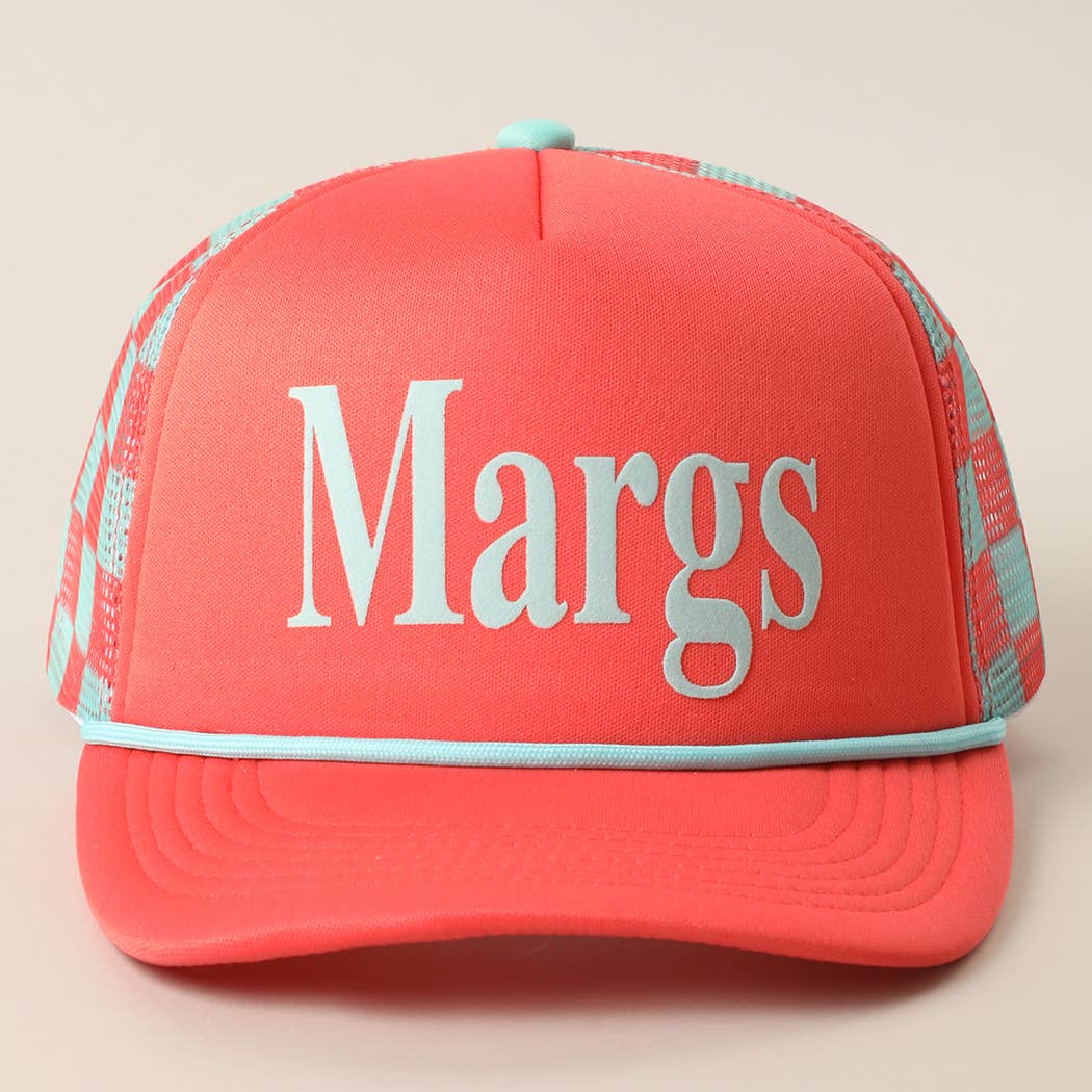 Margs Foam Mesh Back Trucker Hat