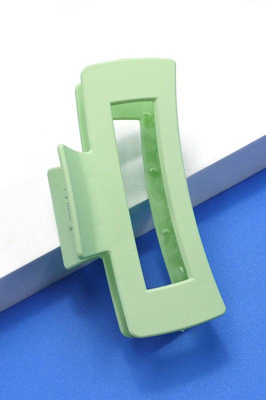 LARGE CLASSIC MATTE HAIR CLAW CLIPS