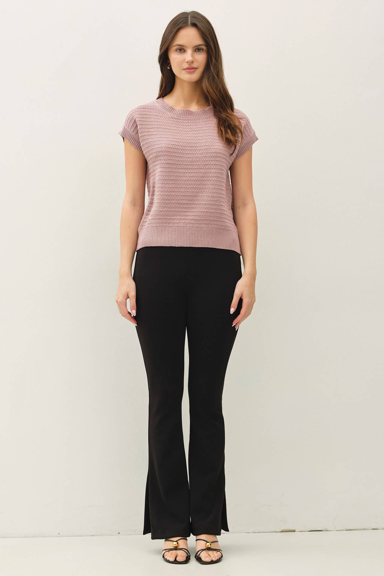 Lilac knit top