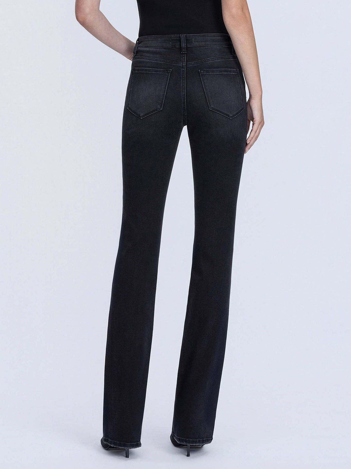 HAILEY BLACK BOOTCUT JEANS
