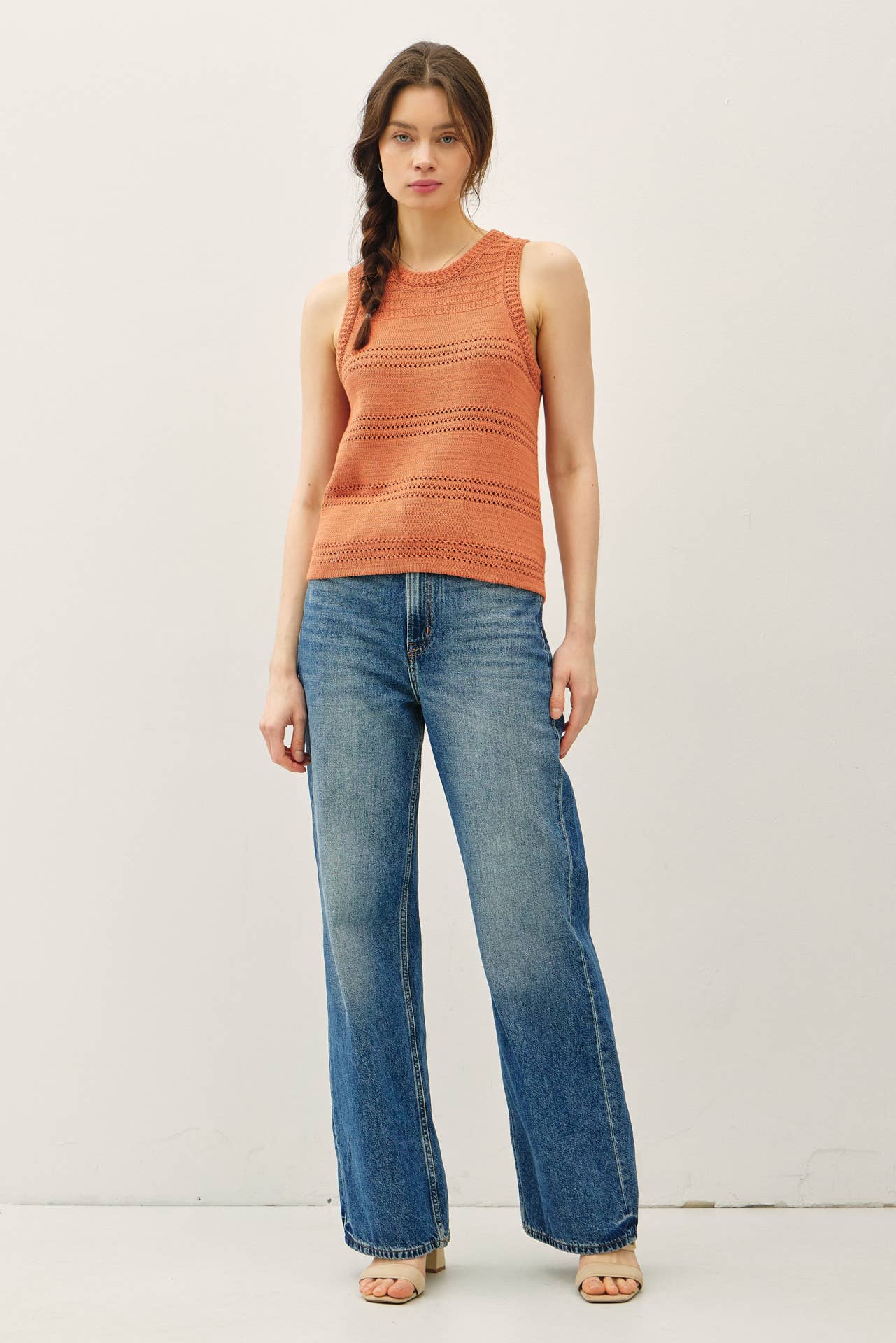 KNIT CLASSIC CUT TANK