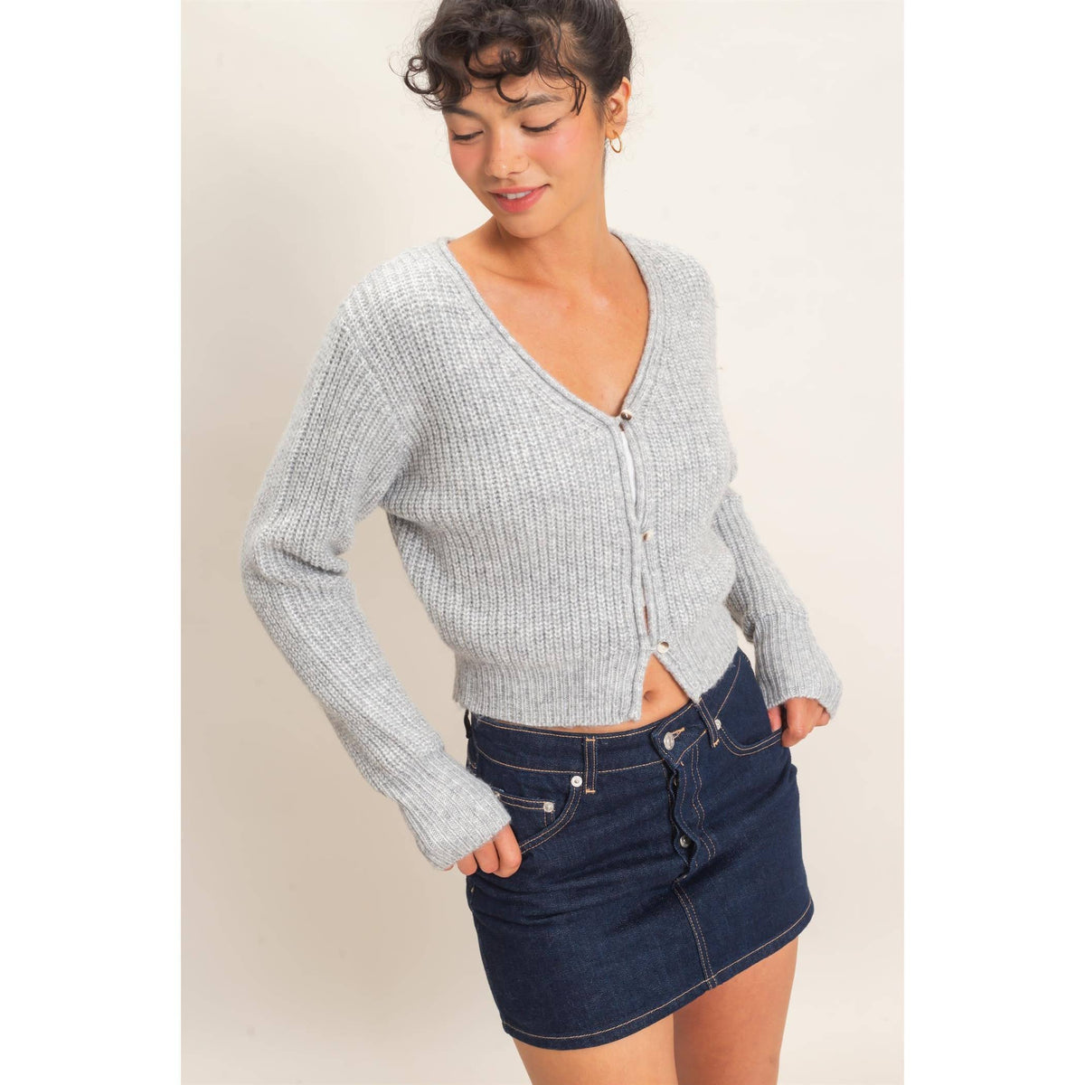 Fall Ribbed Cardigan
