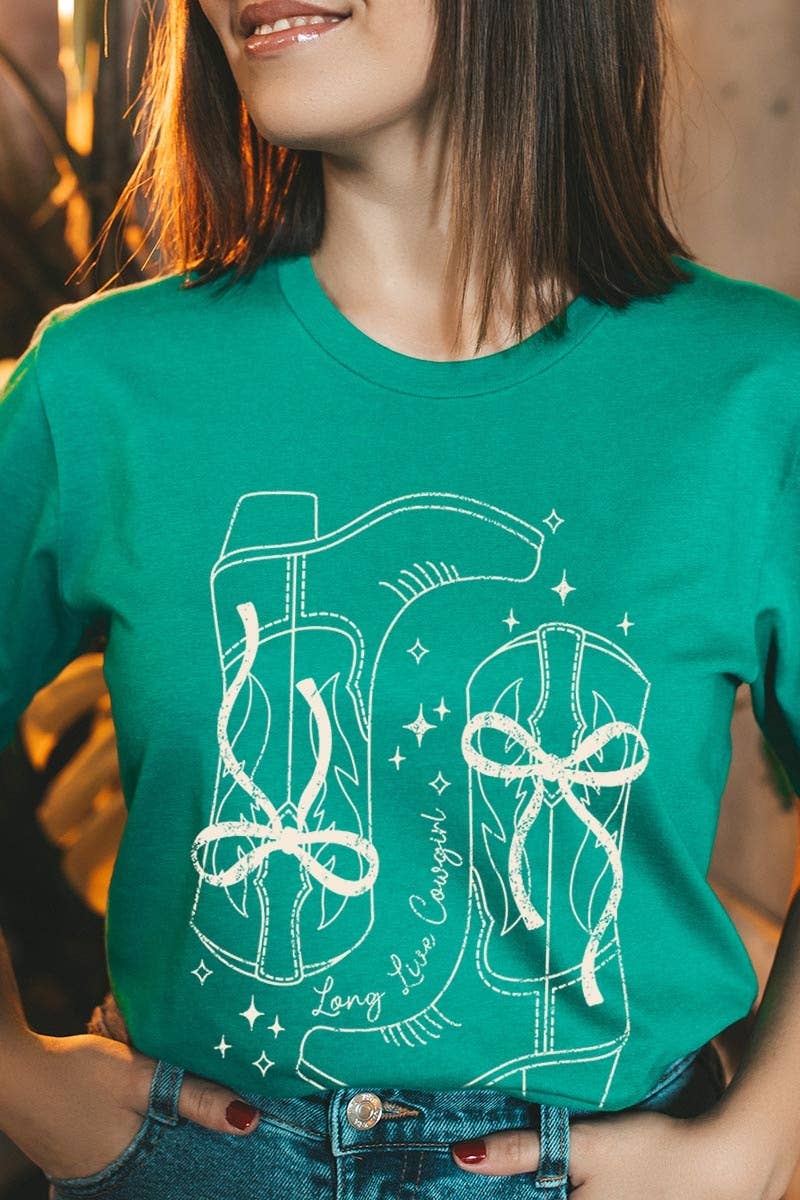 Cowgirl Boots Graphic Tee